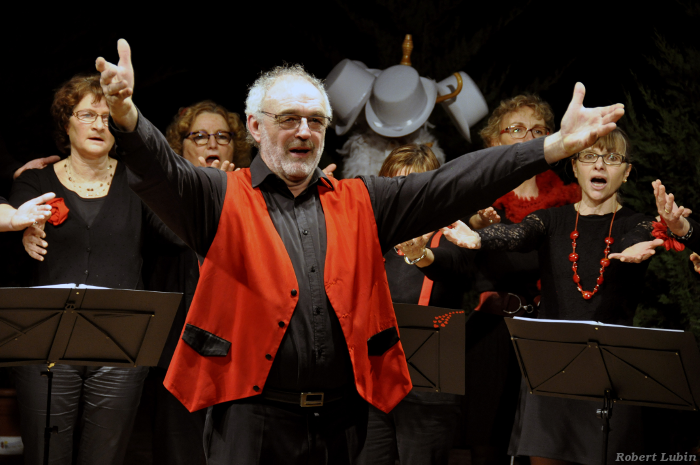 Norbert Parmentier, salut au public